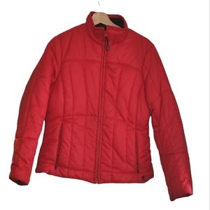 Woolrich Puffer Jacket Polyester Packable Zip Up Pockets Size S